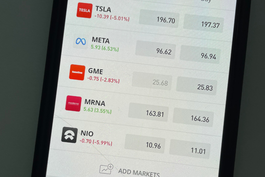 Tesla-Meta-GameStop-Moderna-NIO ovat ostetuimmat osakkeet